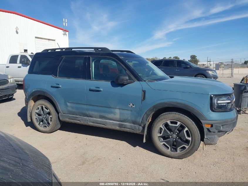 2023 Ford Bronco Sport Outer Banks VIN: 3FMCR9C66PRE00271 Lot: 43950792