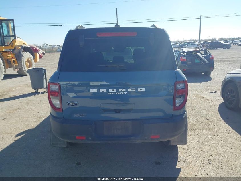 2023 Ford Bronco Sport Outer Banks VIN: 3FMCR9C66PRE00271 Lot: 43950792