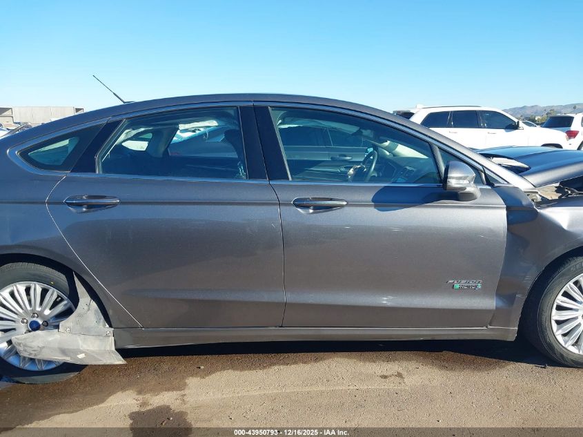2014 Ford Fusion Energi Titanium VIN: 3FA6P0SU0ER316422 Lot: 43950793