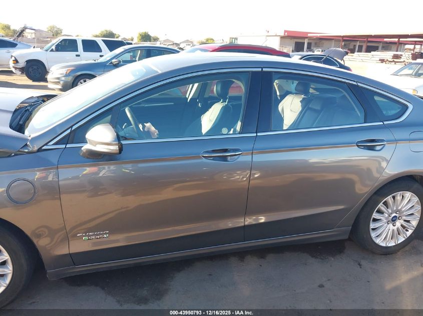 2014 Ford Fusion Energi Titanium VIN: 3FA6P0SU0ER316422 Lot: 43950793