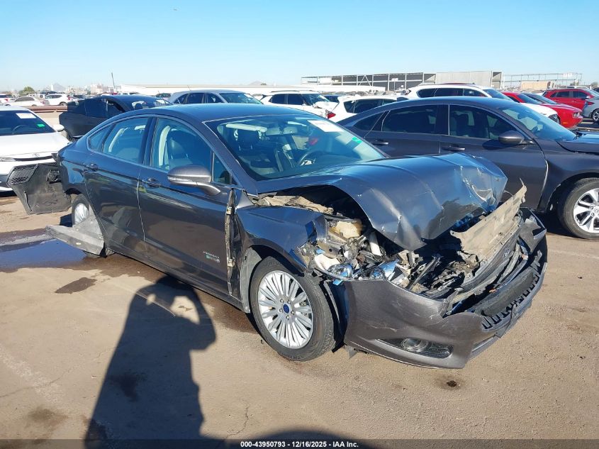 2014 Ford Fusion Energi Titanium VIN: 3FA6P0SU0ER316422 Lot: 43950793
