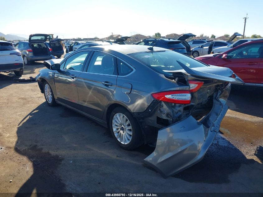 2014 Ford Fusion Energi Titanium VIN: 3FA6P0SU0ER316422 Lot: 43950793