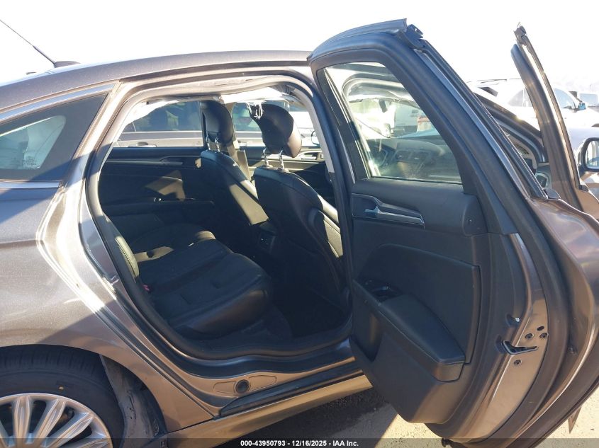 2014 Ford Fusion Energi Titanium VIN: 3FA6P0SU0ER316422 Lot: 43950793