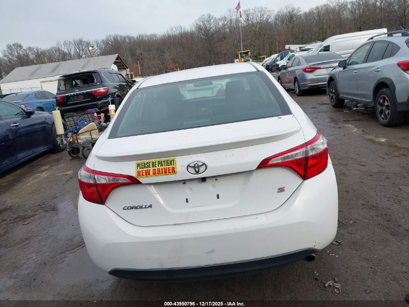 2015 Toyota Corolla S VIN: 2T1BURHE9FC355491 Lot: 43950796
