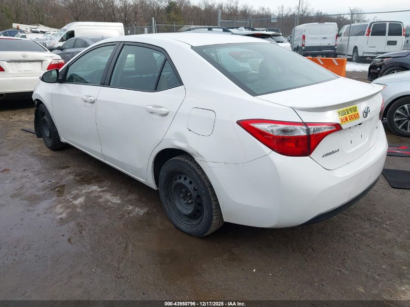 2015 Toyota Corolla S VIN: 2T1BURHE9FC355491 Lot: 43950796