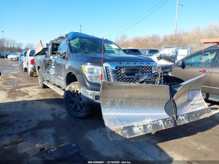 2017 Nissan Titan Xd Sv Diesel VIN: 1N6BA1F48HN573827 Lot: 43950801