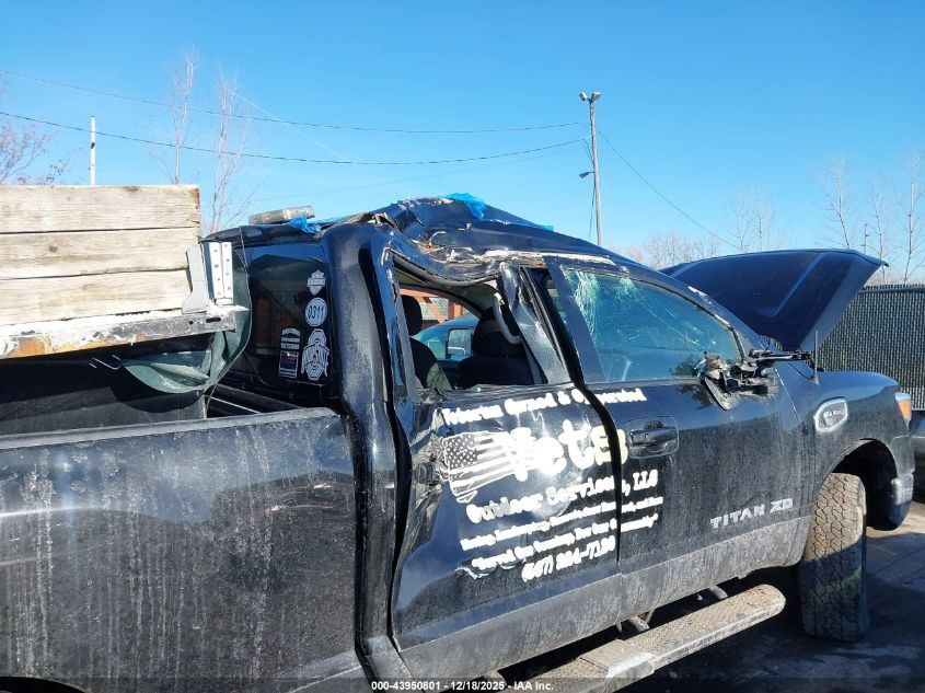 2017 Nissan Titan Xd Sv Diesel VIN: 1N6BA1F48HN573827 Lot: 43950801