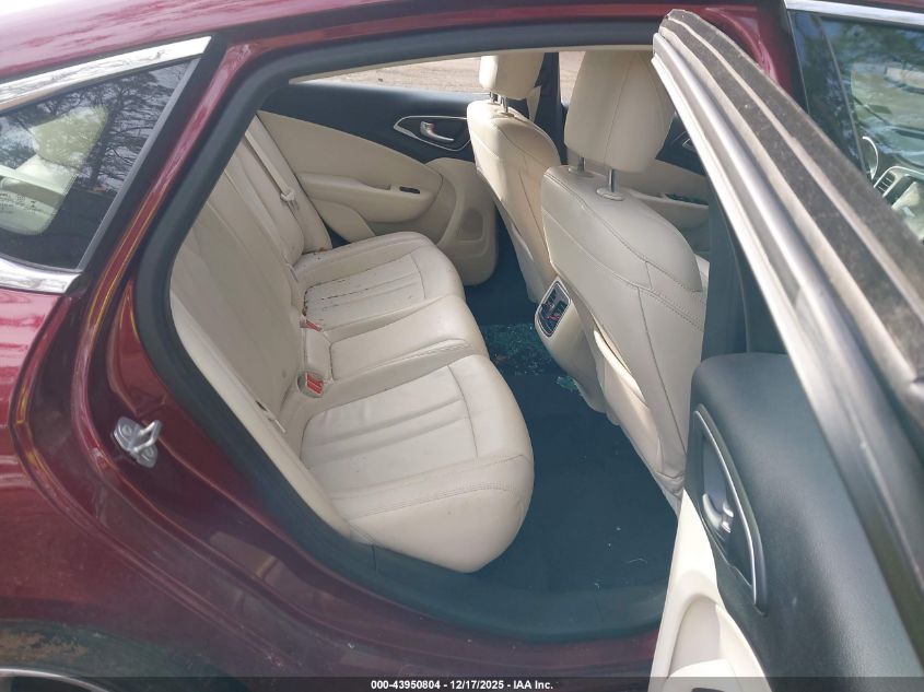 2016 Chrysler 200 Limited Platinum VIN: 1C3CCCAB6GN179930 Lot: 43950804