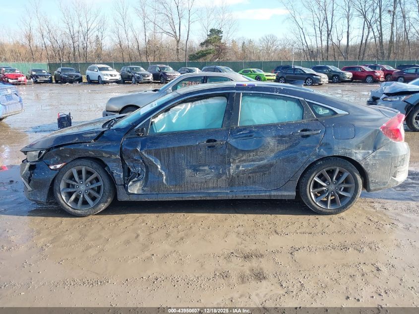 2020 Honda Civic Ex VIN: 19XFC1F3XLE200274 Lot: 43950807