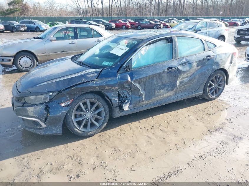 2020 Honda Civic Ex VIN: 19XFC1F3XLE200274 Lot: 43950807