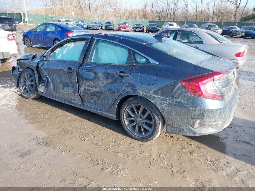 2020 Honda Civic Ex VIN: 19XFC1F3XLE200274 Lot: 43950807