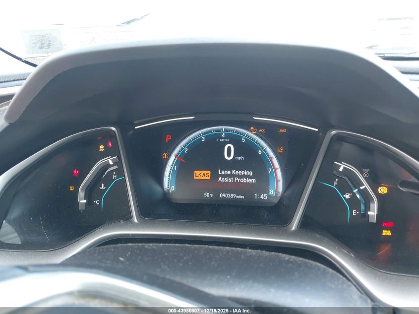 2020 Honda Civic Ex VIN: 19XFC1F3XLE200274 Lot: 43950807