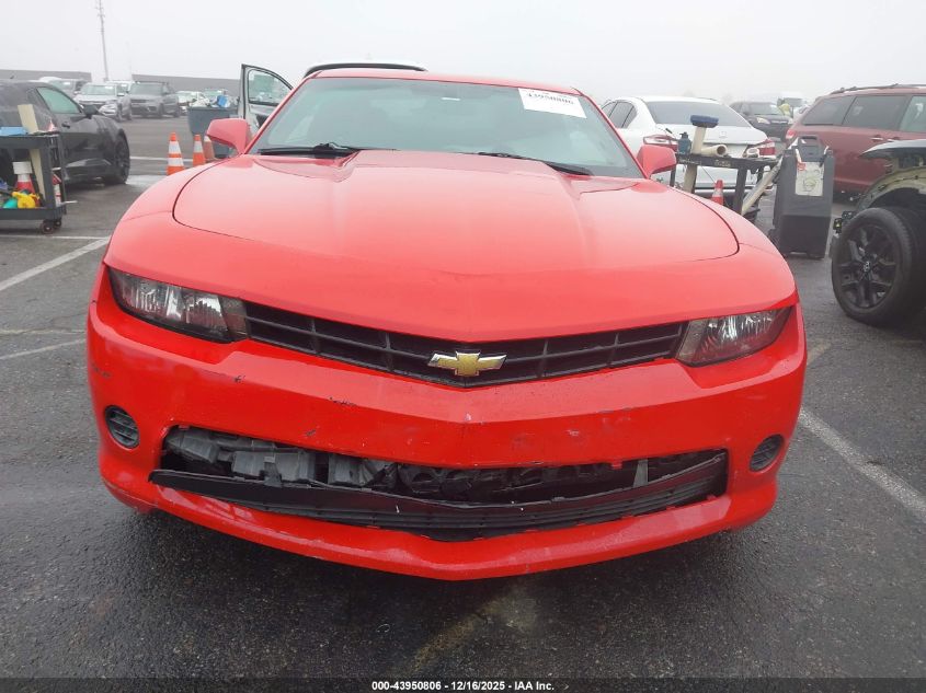 2015 Chevrolet Camaro 2Ls VIN: 2G1FB1E38F9180235 Lot: 43950806