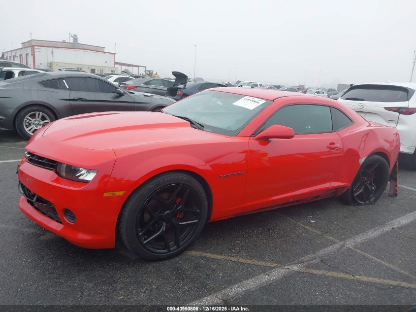 2015 Chevrolet Camaro 2Ls VIN: 2G1FB1E38F9180235 Lot: 43950806
