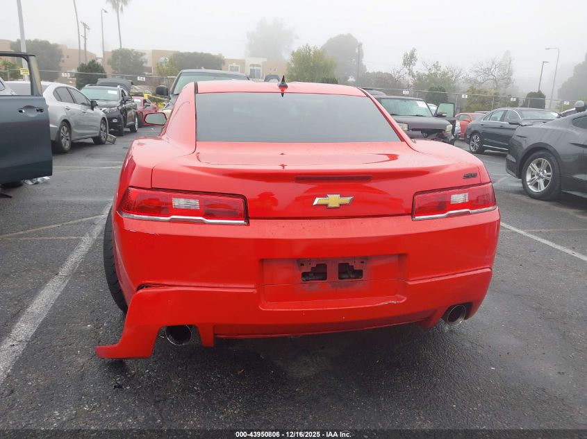 2015 Chevrolet Camaro 2Ls VIN: 2G1FB1E38F9180235 Lot: 43950806