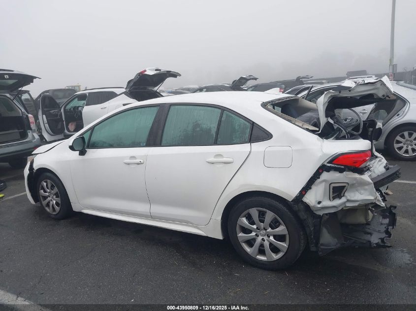 2020 Toyota Corolla Le VIN: 5YFEPRAE7LP011362 Lot: 43950809