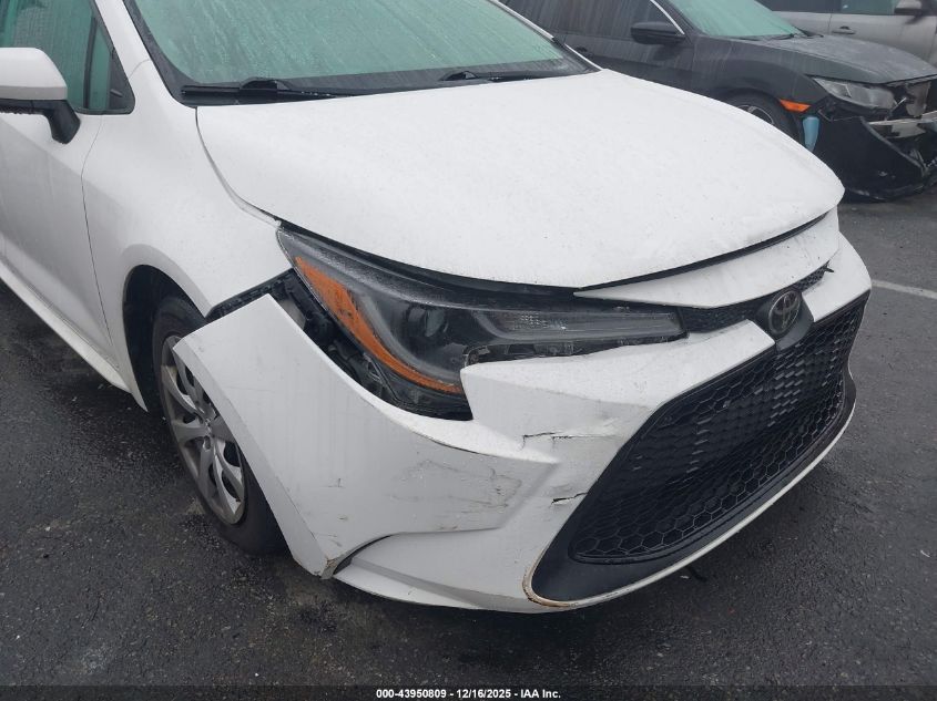 2020 Toyota Corolla Le VIN: 5YFEPRAE7LP011362 Lot: 43950809