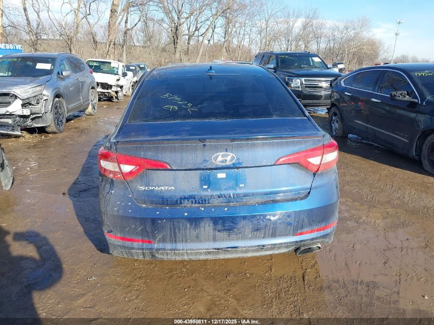 2017 Hyundai Sonata VIN: 5NPE24AFXHH575232 Lot: 43950811