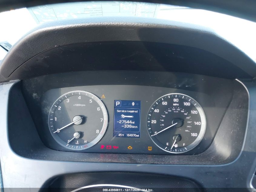 2017 Hyundai Sonata VIN: 5NPE24AFXHH575232 Lot: 43950811