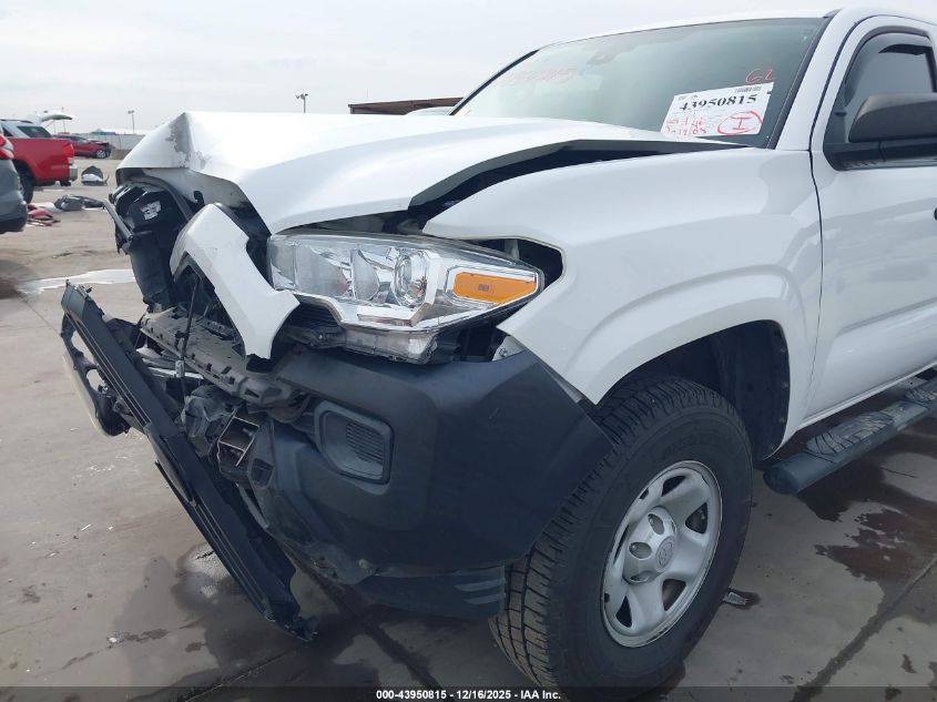 2020 Toyota Tacoma Sr VIN: 5TFRX5GN0LX166189 Lot: 43950815