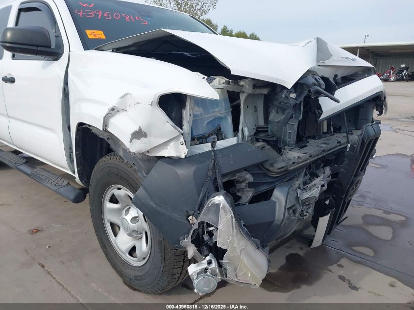 2020 Toyota Tacoma Sr VIN: 5TFRX5GN0LX166189 Lot: 43950815