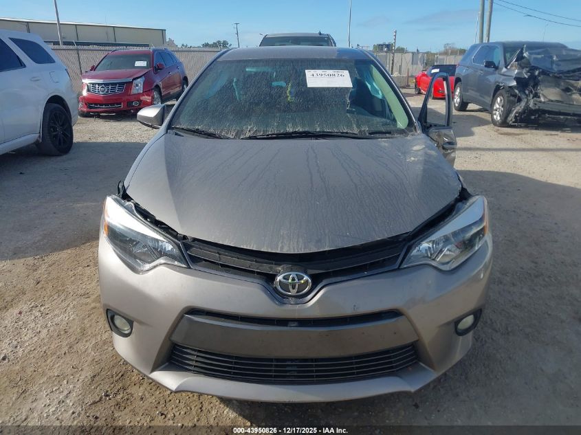 2016 Toyota Corolla Le VIN: 2T1BURHE3GC618124 Lot: 43950826