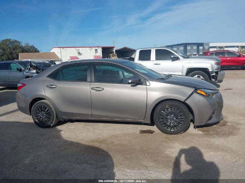 2016 Toyota Corolla Le VIN: 2T1BURHE3GC618124 Lot: 43950826