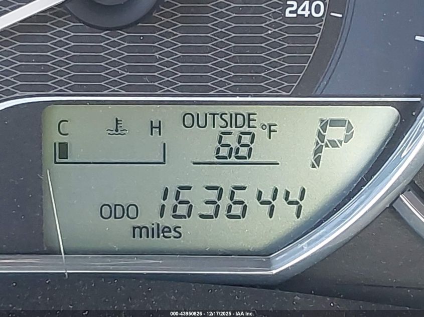 2016 Toyota Corolla Le VIN: 2T1BURHE3GC618124 Lot: 43950826