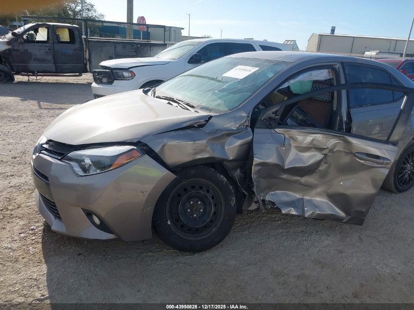 2016 Toyota Corolla Le VIN: 2T1BURHE3GC618124 Lot: 43950826