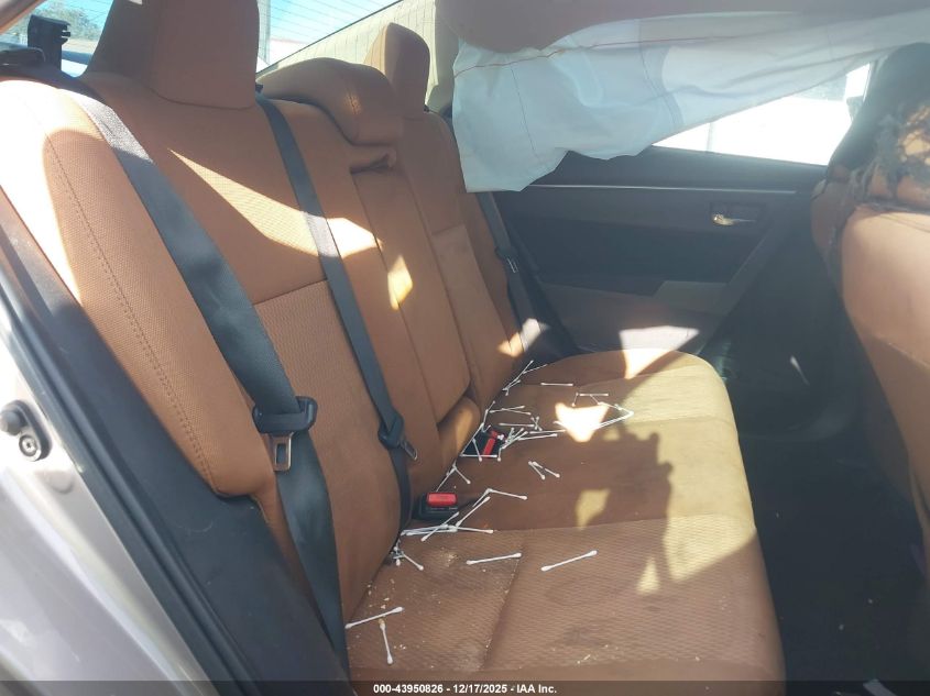 2016 Toyota Corolla Le VIN: 2T1BURHE3GC618124 Lot: 43950826