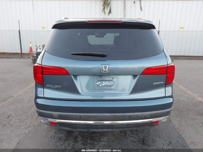 2016 Honda Pilot Touring VIN: 5FNYF5H90GB008225 Lot: 43950830