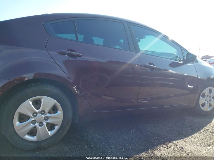 2017 Kia Forte Lx VIN: 3KPFL4A78HE121236 Lot: 43950832