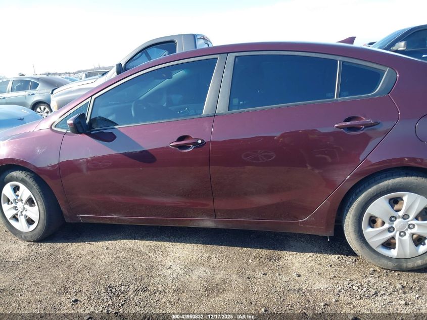 2017 Kia Forte Lx VIN: 3KPFL4A78HE121236 Lot: 43950832