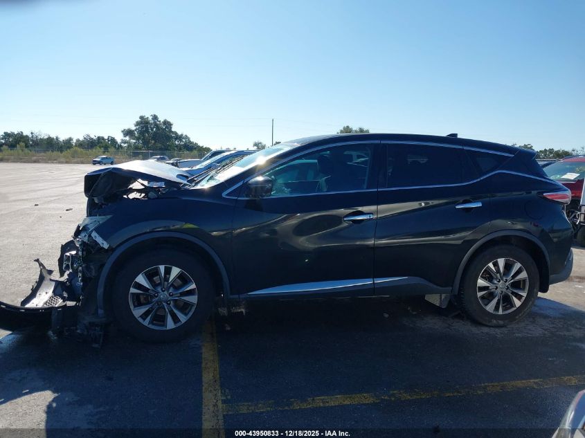 2017 Nissan Murano S VIN: 5N1AZ2MG3HN154399 Lot: 43950833