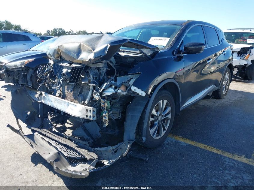 2017 Nissan Murano S VIN: 5N1AZ2MG3HN154399 Lot: 43950833