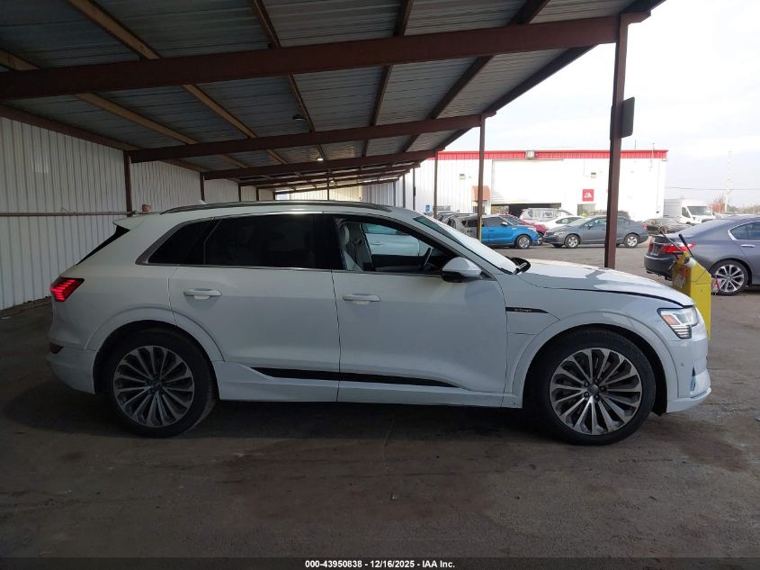 2019 Audi E-Tron Premium Plus VIN: WA1VABGE6KB024157 Lot: 43950838