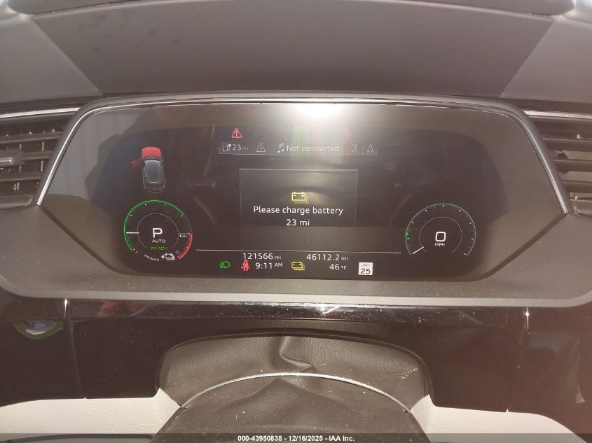 2019 Audi E-Tron Premium Plus VIN: WA1VABGE6KB024157 Lot: 43950838