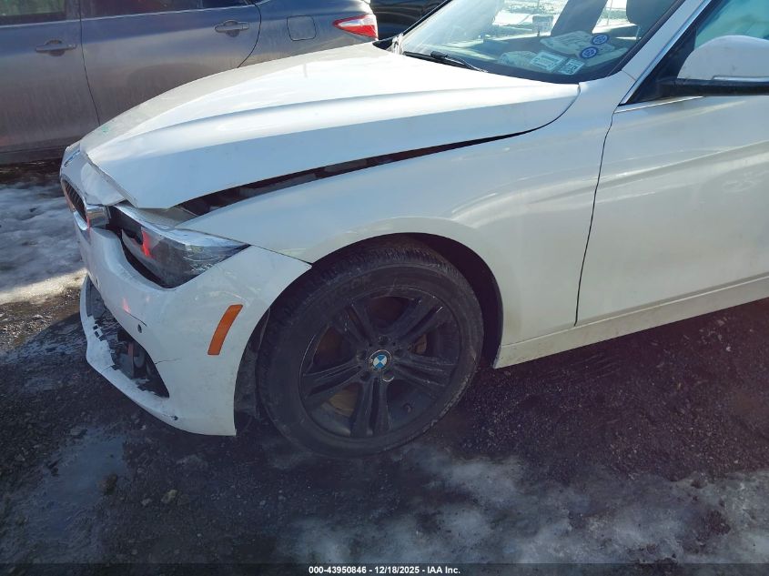 2017 BMW 330I xDrive VIN: WBA8D9G56HNU59395 Lot: 43950846