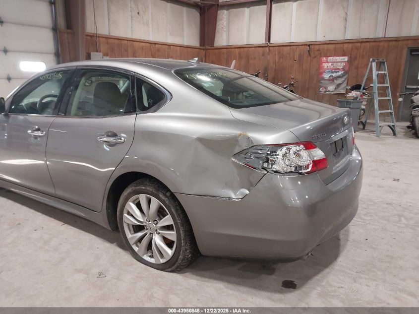 2011 Infiniti M37 VIN: JN1BY1APXBM321609 Lot: 43950848
