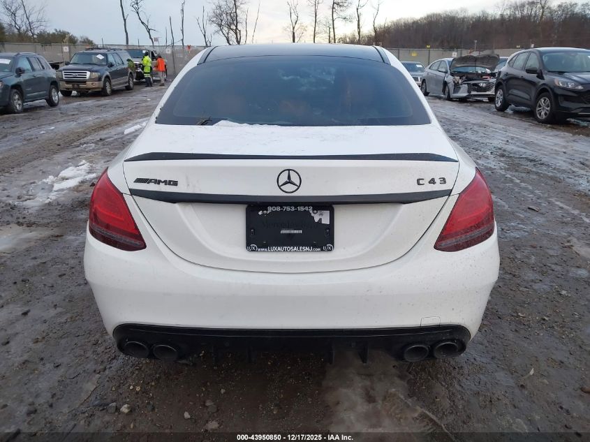 2019 Mercedes-Benz Amg C 43 4Matic VIN: 55SWF6EB1KU304740 Lot: 43950850