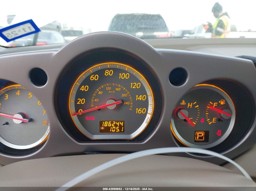 2006 Nissan Murano Sl VIN: JN8AZ08T86W400830 Lot: 43950852