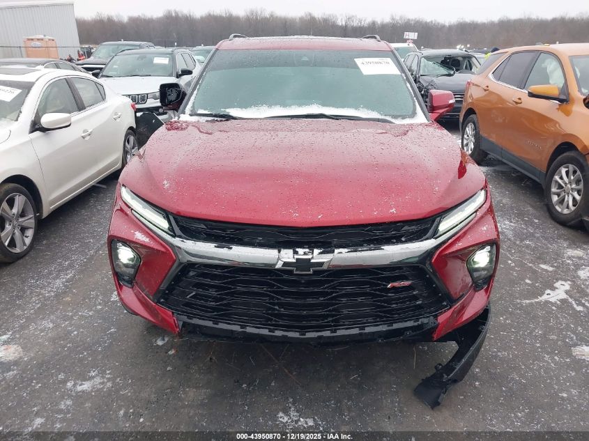 2024 Chevrolet Blazer Awd Rs VIN: 3GNKBKRS3RS282411 Lot: 43950870