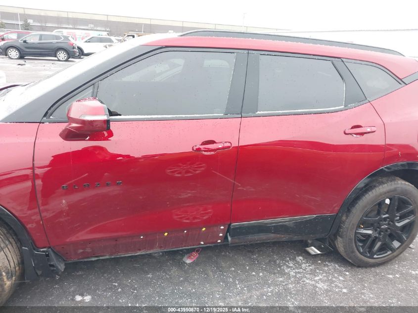 2024 Chevrolet Blazer Awd Rs VIN: 3GNKBKRS3RS282411 Lot: 43950870