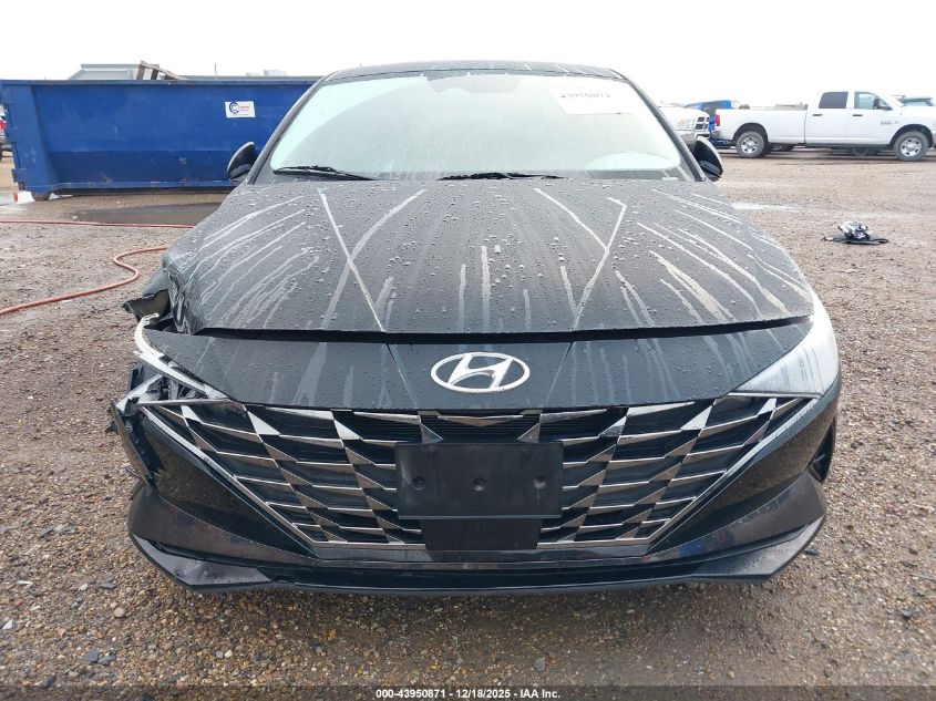2021 Hyundai Elantra Sel VIN: 5NPLN4AG4MH042701 Lot: 43950871