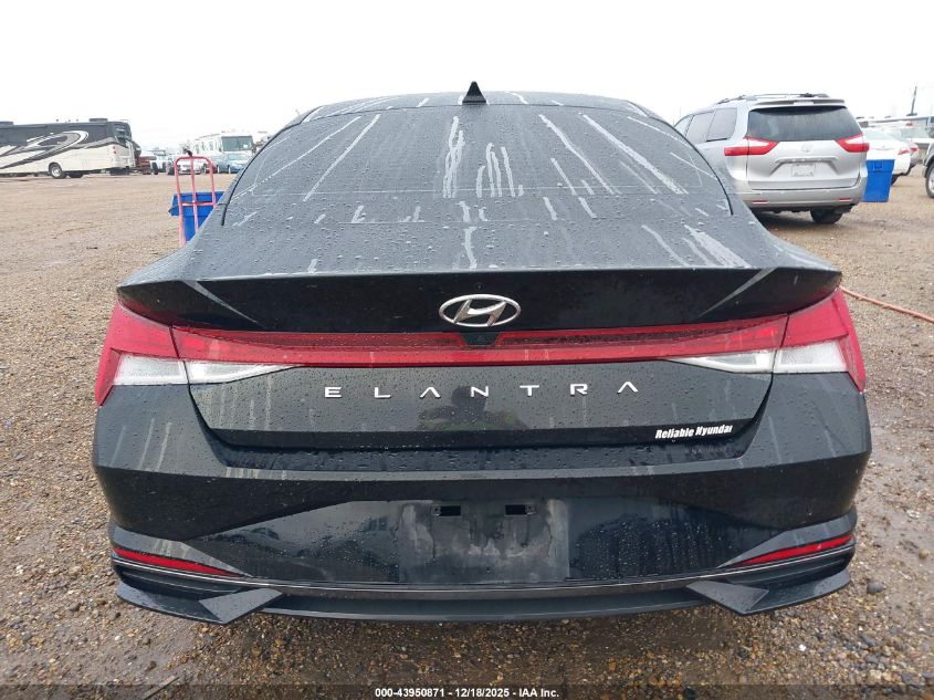 2021 Hyundai Elantra Sel VIN: 5NPLN4AG4MH042701 Lot: 43950871