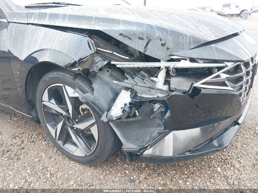 2021 Hyundai Elantra Sel VIN: 5NPLN4AG4MH042701 Lot: 43950871