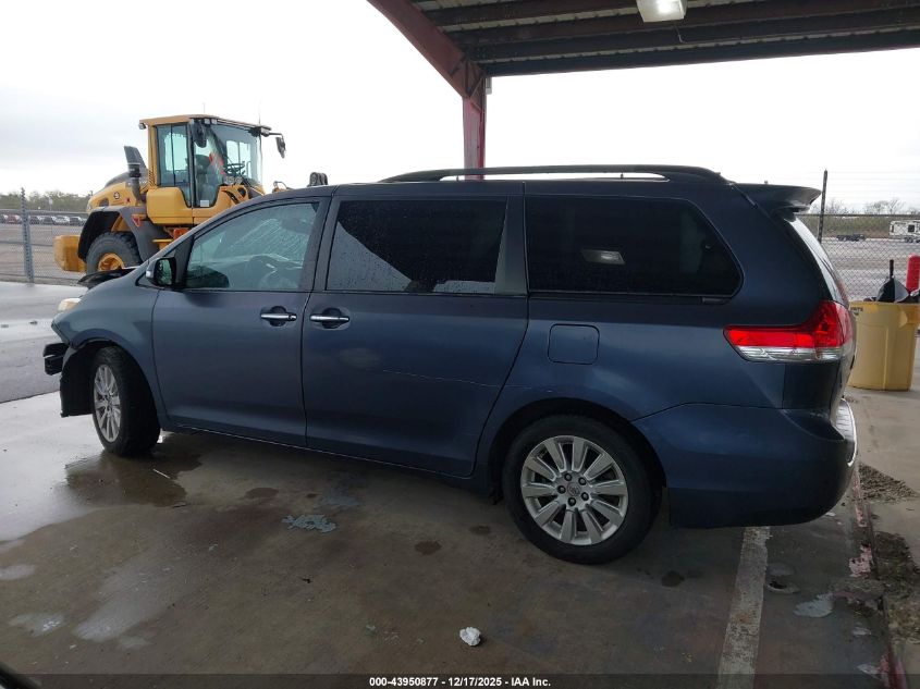 2013 Toyota Sienna Limited V6 7 Passenger VIN: 5TDYK3DC8DS331706 Lot: 43950877