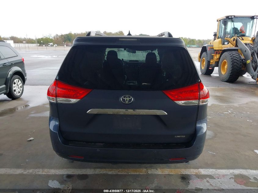 2013 Toyota Sienna Limited V6 7 Passenger VIN: 5TDYK3DC8DS331706 Lot: 43950877