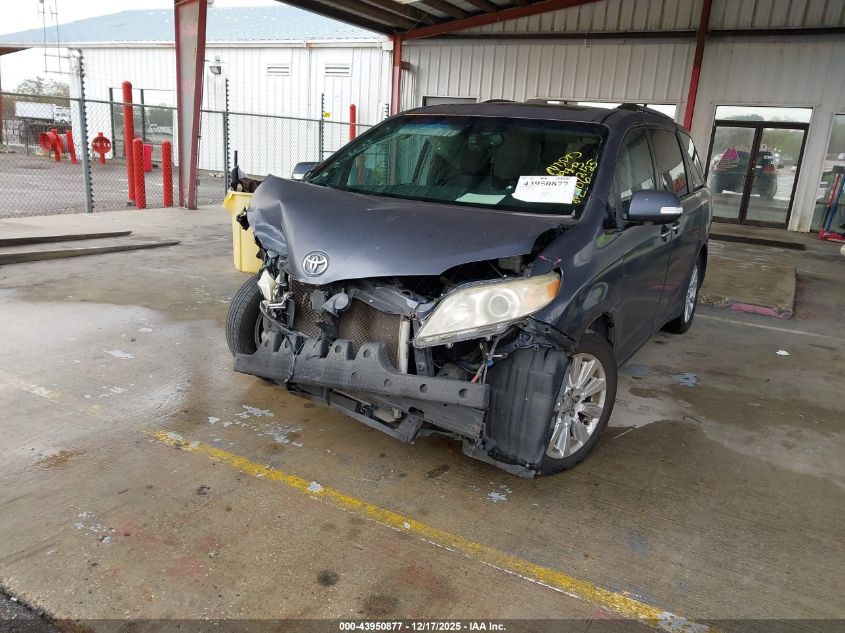 2013 Toyota Sienna Limited V6 7 Passenger VIN: 5TDYK3DC8DS331706 Lot: 43950877