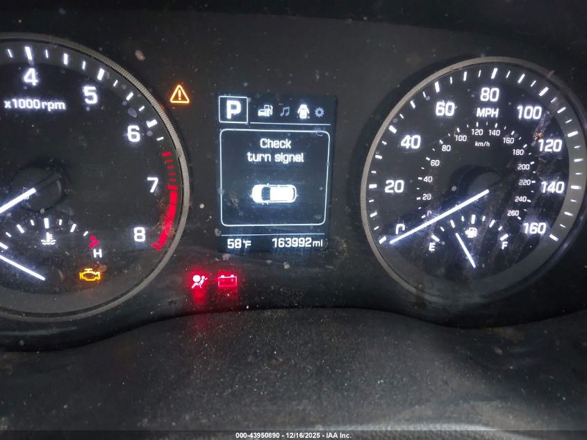 2016 Hyundai Tucson Se VIN: KM8J33A4XGU110809 Lot: 43950890